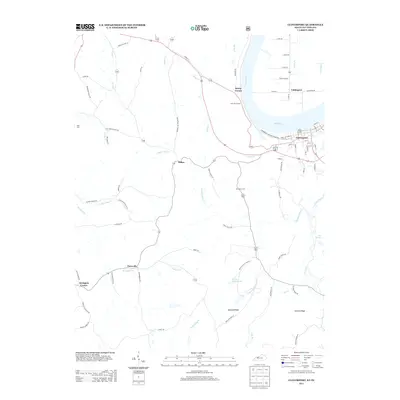 2013 Map of Cloverport, 2013 Print