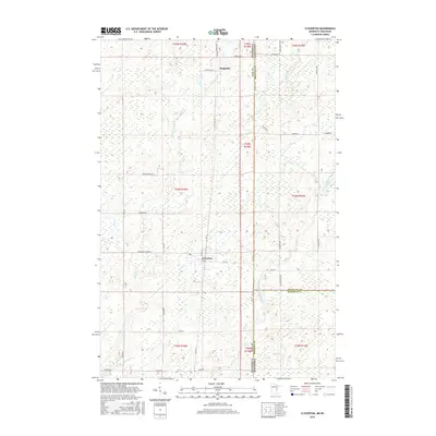 2016 Map of Cloverton, 2016 Print