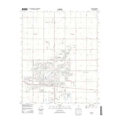 2013 Map of Clovis, 2013 Print
