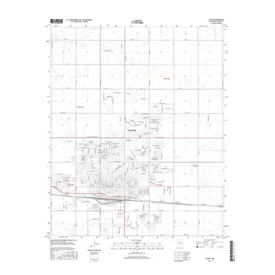2017 Map of Clovis, 2017 Print
