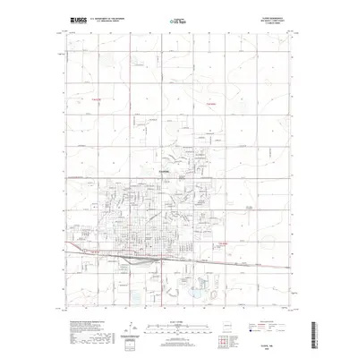 2020 Map of Clovis, 2020 Print