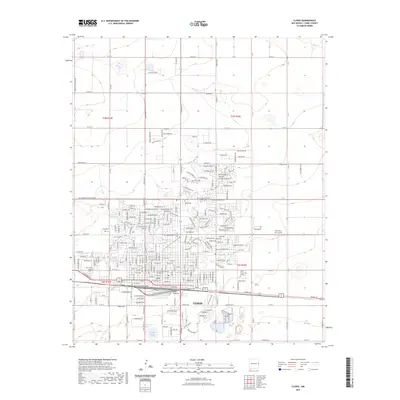 2023 Map of Clovis, 2023 Print
