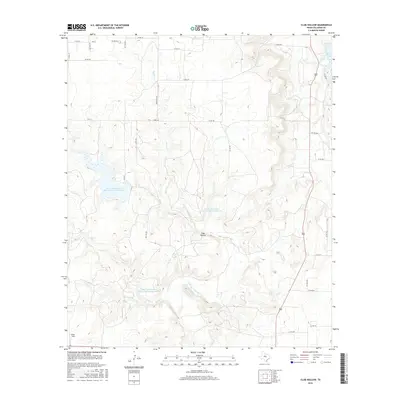 2016 Map of Club Hollow, 2016 Print