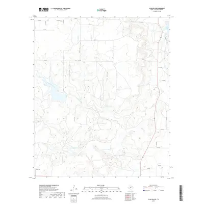 2019 Map of Club Hollow, 2019 Print