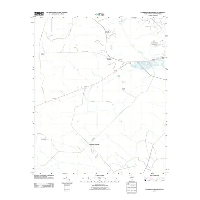 2011 Map of Clubhouse Crossroads, 2011 Print