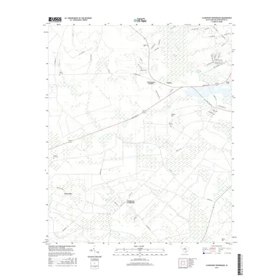 2017 Map of Clubhouse Crossroads, 2017 Print