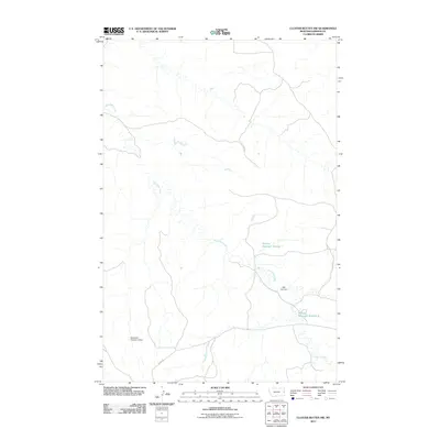 2011 Map of Cluster Buttes NW, 2011 Print