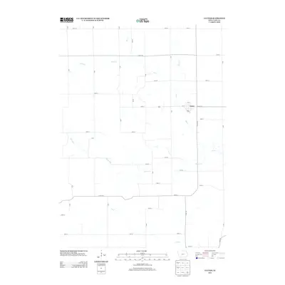 2013 Map of Clutier, 2013 Print