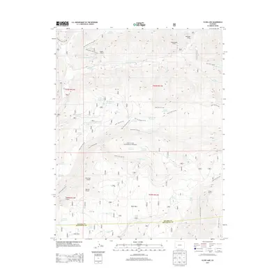 2013 Map of Clyde Lake, 2013 Print