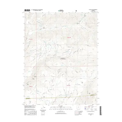 2016 Map of Clyde Lake, 2016 Print
