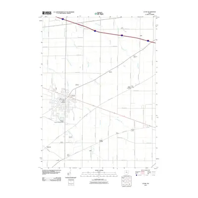 2010 Map of Clyde, 2010 Print