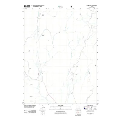 2011 Map of Co-op Creek, 2011 Print