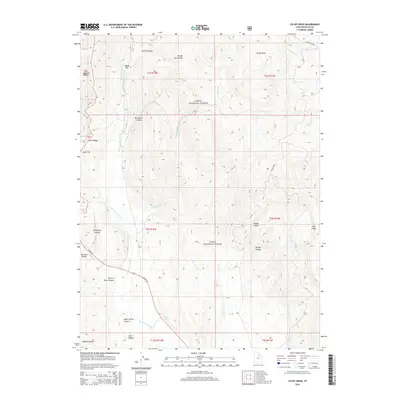 2014 Map of Co-op Creek, 2014 Print