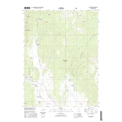 2017 Map of Co-op Creek, 2017 Print