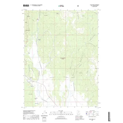 2020 Map of Co-op Creek, 2020 Print