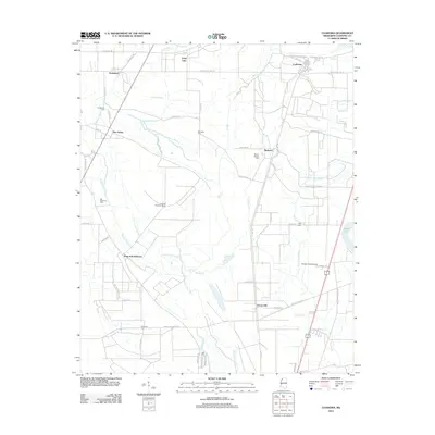 2012 Map of Coahoma, 2012 Print