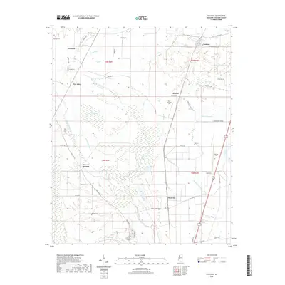 2020 Map of Coahoma, 2020 Print