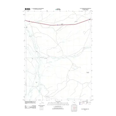 2012 Map of Coal Bank Basin, 2012 Print