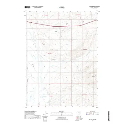 2017 Map of Coal Bank Basin, 2017 Print