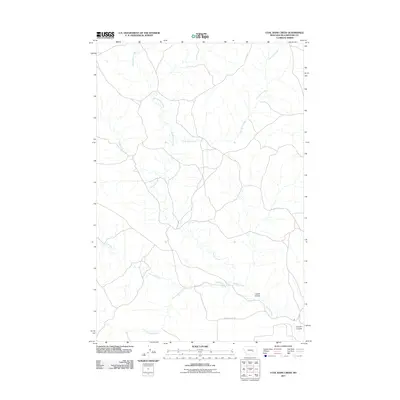 2011 Map of Coal Bank Creek, 2011 Print