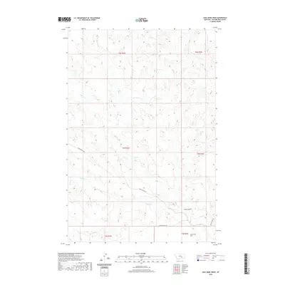 2020 Map of Coal Bank Creek, 2020 Print