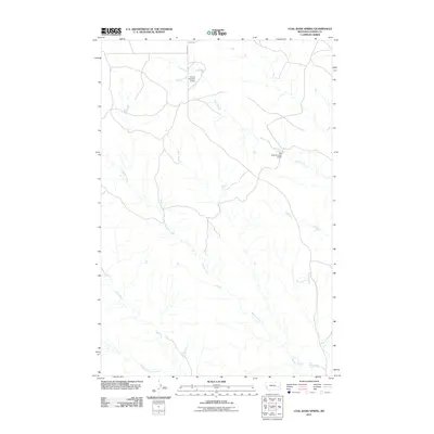 2011 Map of Coal Bank Spring, 2011 Print