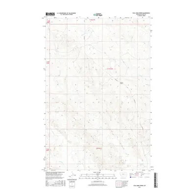 2017 Map of Coal Bank Spring, 2017 Print