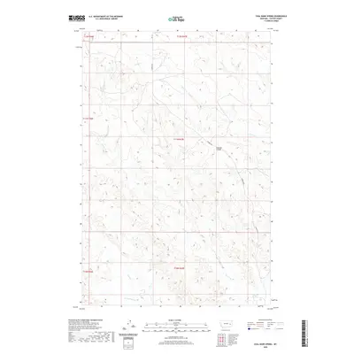 2020 Map of Coal Bank Spring, 2020 Print