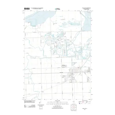 2012 Map of Coal City, 2012 Print