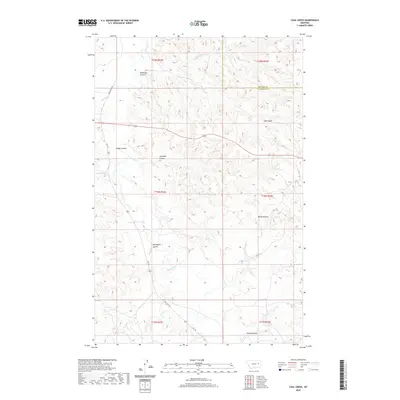 2020 Map of Coal Creek, 2020 Print