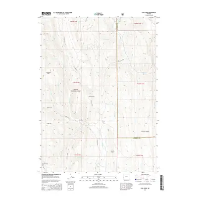 2015 Map of Coal Creek, 2015 Print