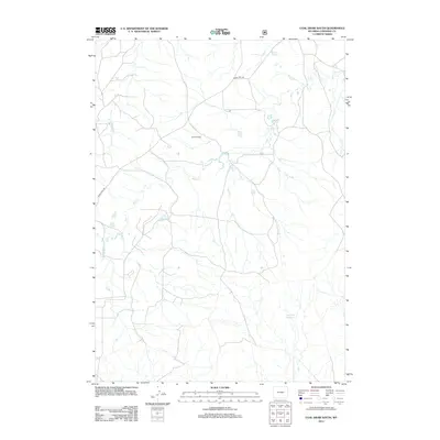 2012 Map of Coal Draw South, 2012 Print