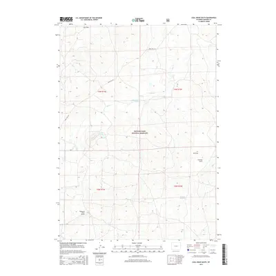 2015 Map of Coal Draw South, 2015 Print