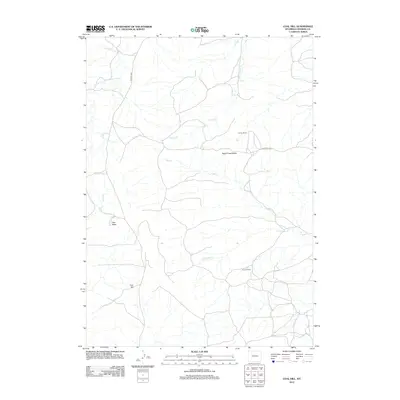 2012 Map of Coal Hill, 2012 Print