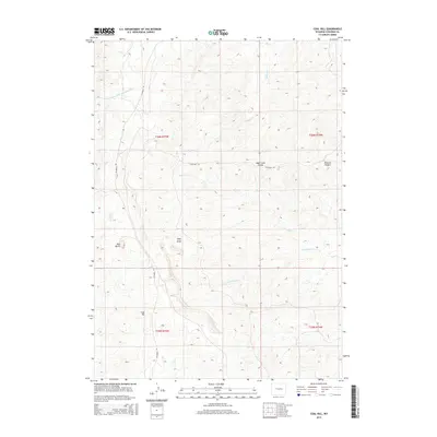 2015 Map of Coal Hill, 2015 Print