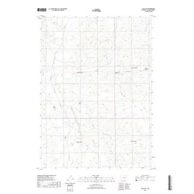 2017 Map of Coal Hill, 2017 Print