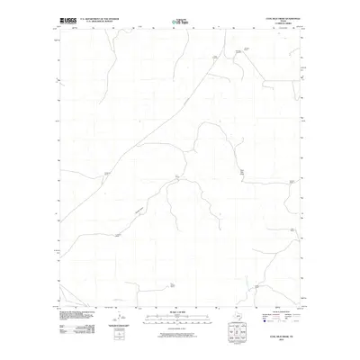 2010 Map of Coal Kiln Draw, 2010 Print