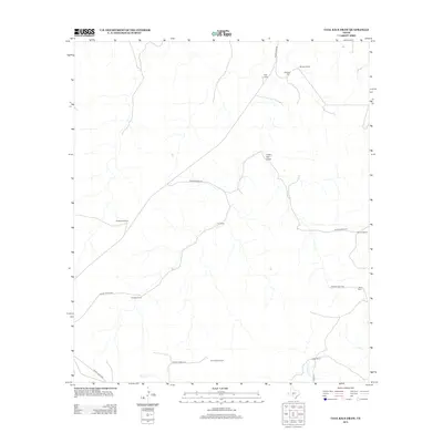 2012 Map of Coal Kiln Draw, 2012 Print