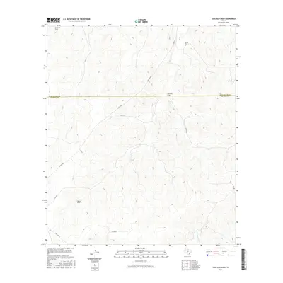2016 Map of Coal Kiln Draw, 2016 Print