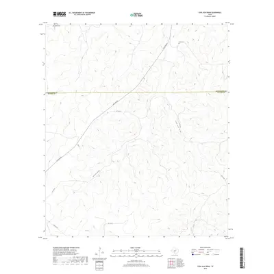 2019 Map of Coal Kiln Draw, 2019 Print