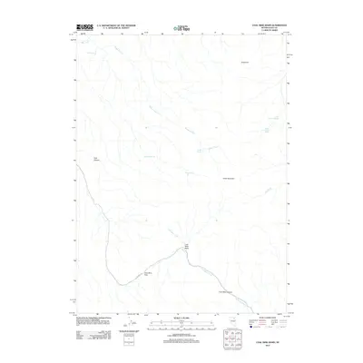 2012 Map of Coal Mine Basin, 2012 Print