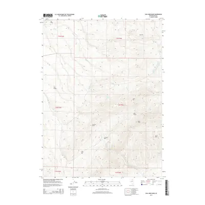 2014 Map of Coal Mine Basin, 2014 Print