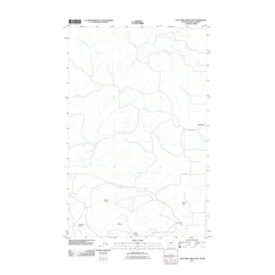 2011 Map of Coal Mine Creek East, 2011 Print