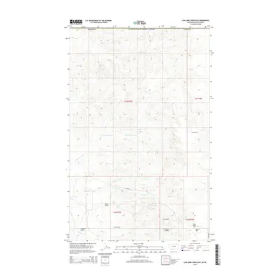 2014 Map of Coal Mine Creek East, 2014 Print