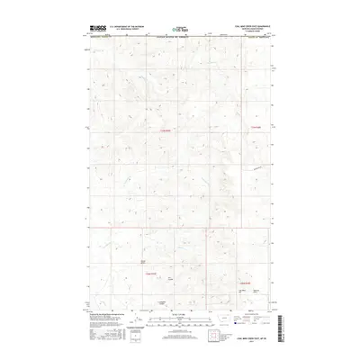 2017 Map of Coal Mine Creek East, 2017 Print