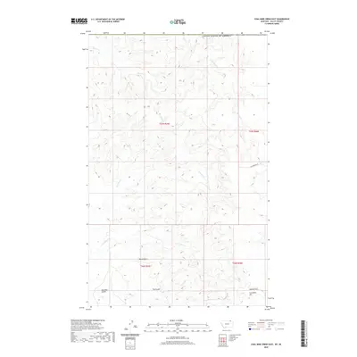 2020 Map of Coal Mine Creek East, 2020 Print