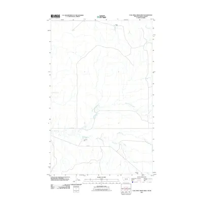 2011 Map of Coal Mine Creek West, 2011 Print