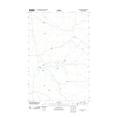 2011 Map of Coal Mine Hill, 2011 Print
