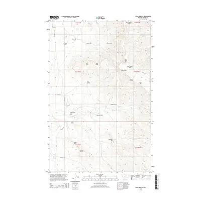 2014 Map of Coal Mine Hill, 2014 Print