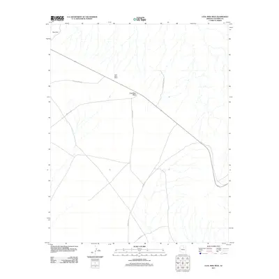 2011 Map of Coal Mine Mesa, 2011 Print